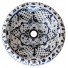 Talavera Round Vessel Sink Donut Veracruz
